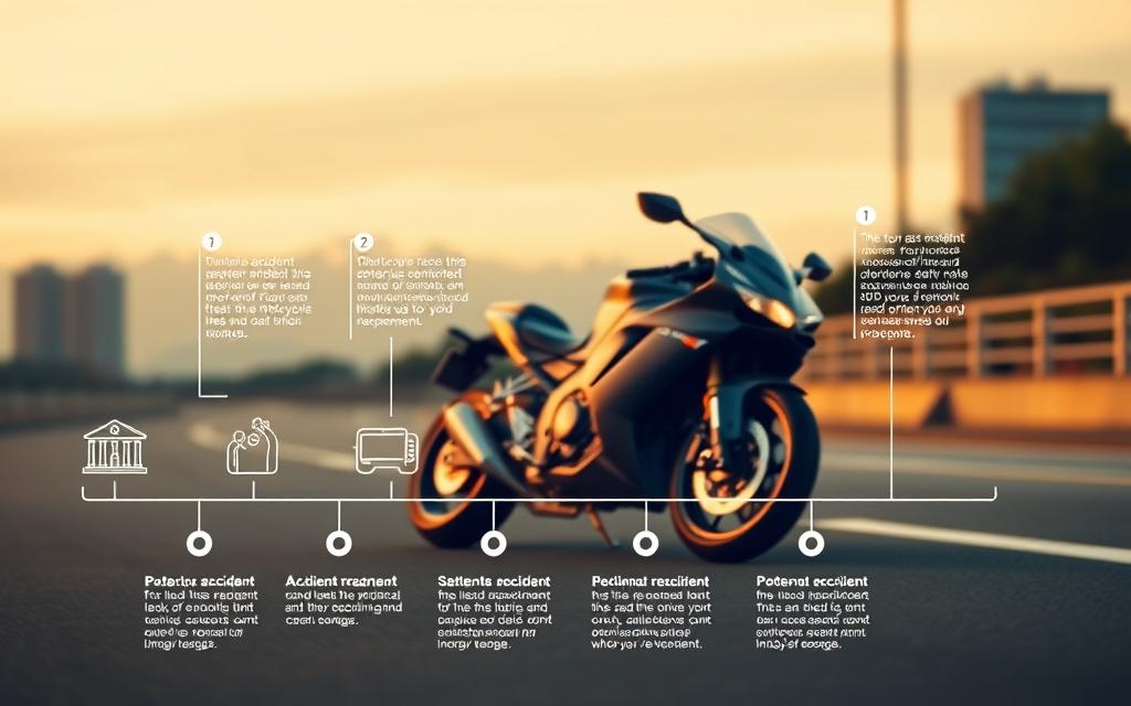 Motorcycle Accident Case Timeline